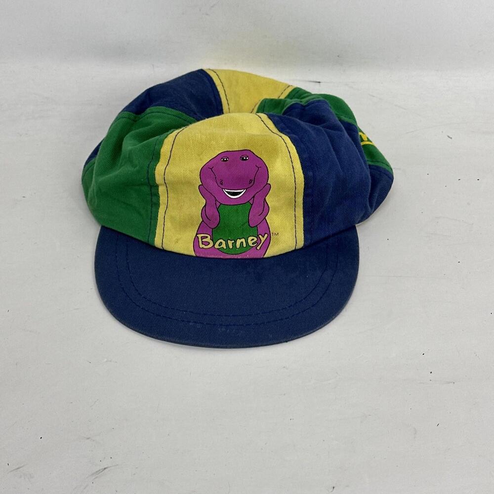 1992 BARNEY Hat, Kids One Size Fits All, Never Worn, Authentic RARE, Htf NEW